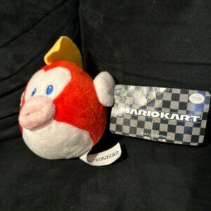 NWT Nintendo Mario Kart Cheep Cheep Fish Mini Plush 4"